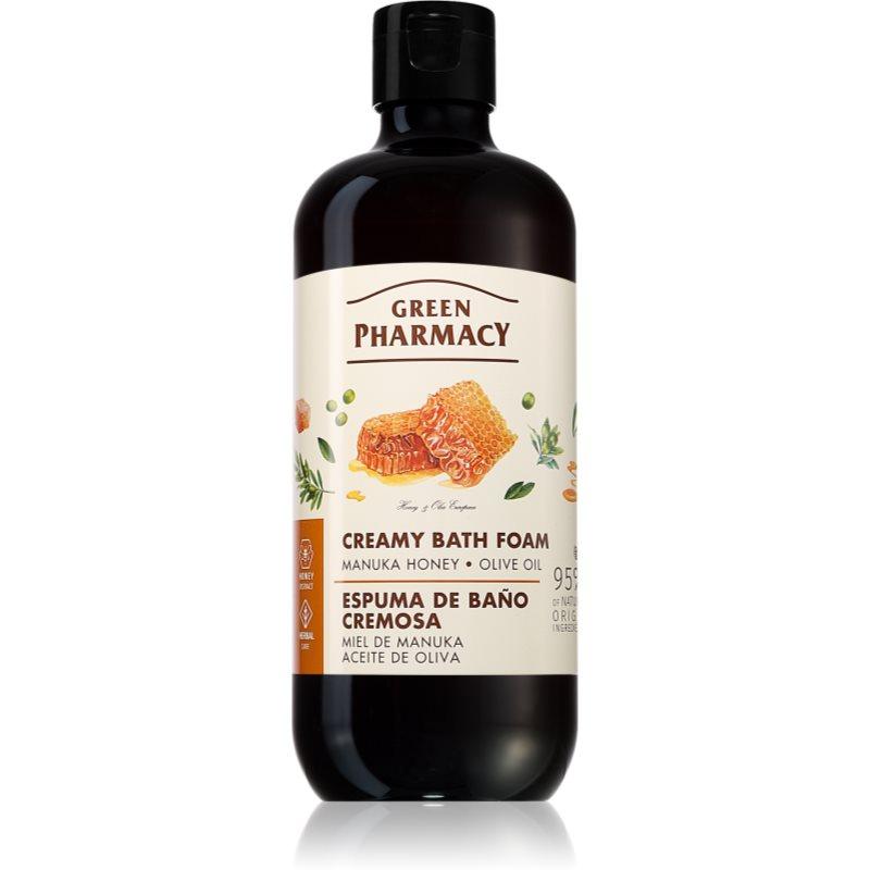 Green Pharmacy Manuka Honey & Olive Oil Bath Foam krémová pěna do koupele 500 ml