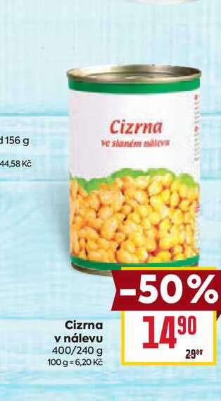 Cizrna v nálevu 400/240 g 