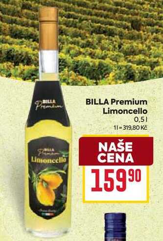 BILLA Premium Limoncello 0,5l