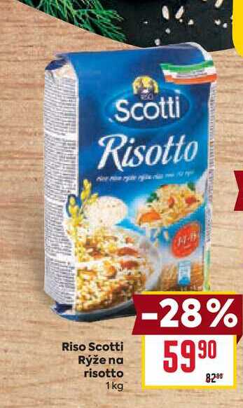 Riso Scotti Rýže na risotto 1 kg