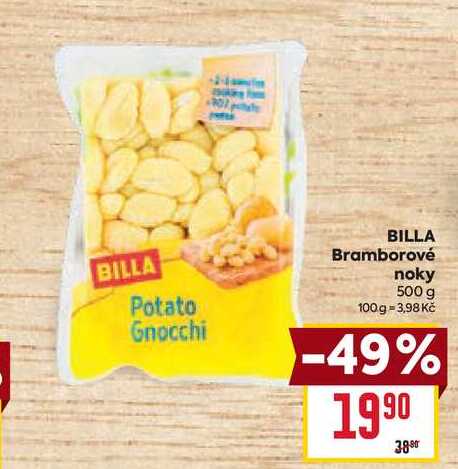 BILLA Bramborové noky 500 g 