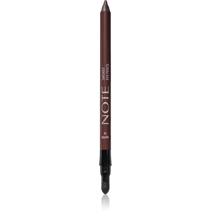 Note Cosmetique Smokey Eye Pencil voděodolná tužka na oči 04 Copper 1,2 g
