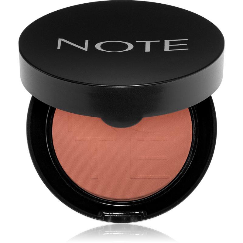 Note Cosmetique Luminous Silk pudrová tvářenka 02 Pink In Summer 5,5 g