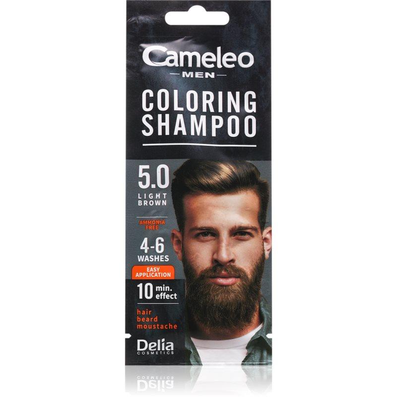 Delia Cosmetics Cameleo Coloring Shampoo tónovací šampon na vlasy pro muže 15 ml