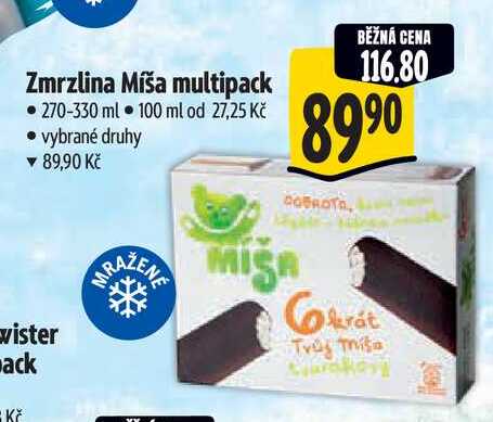   Míša multipack  270-330 ml 