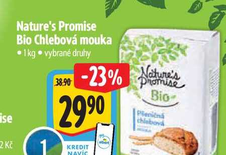   Nature's Promise Bio Chlebová mouka  1kg 