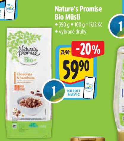  Nature's Promise Bio Müsli 350 g 