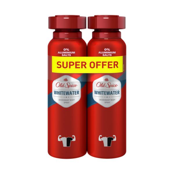Old Spice Deodorant ve spreji pro muže Whitewater 2x150ml