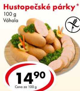 Hustopečské párky, 100 g 