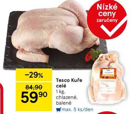 Tesco Kuře celé, 1 kg