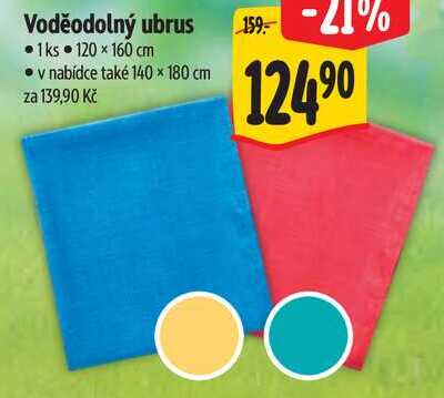 Voděodolný ubrus 