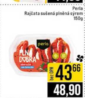 Perla Rajčata sušená plněná sýrem perio 150g