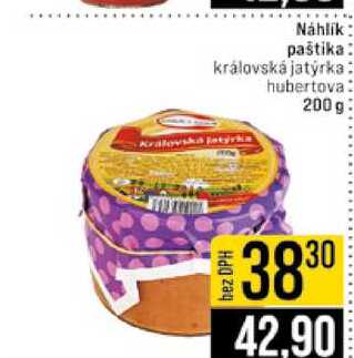 Náhlík paštika královskájatýrka hubertova 200 g