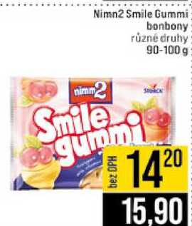 Gummi bonbony různé druhy 90-100 g