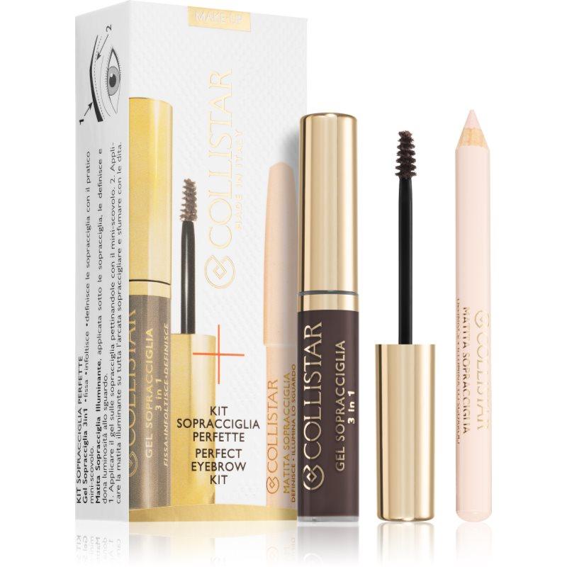Collistar Perfect Eyebrow Kit sada na obočí Asian Brown