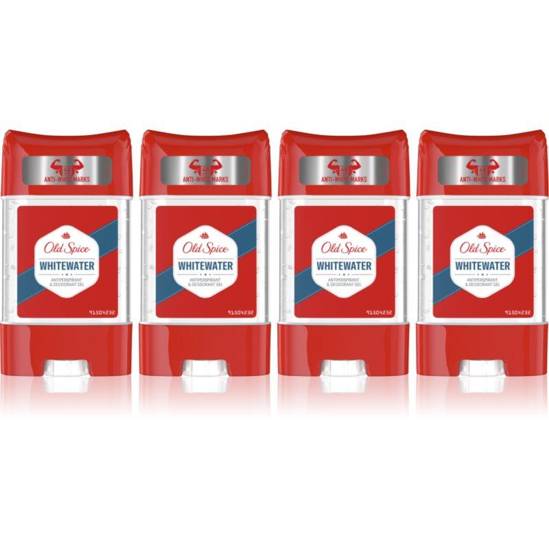 Old Spice Whitewater výhodné balení gelových antiperspirantů pro muže
