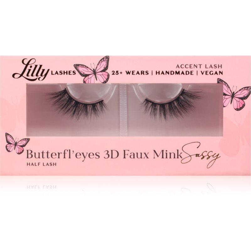 Lilly Lashes 3D Faux Mink Butterfl'eyes umělé řasy typ Sassy 1 pár
