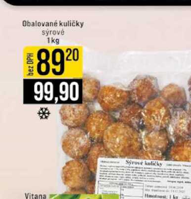 Obalované kuličky sýrové 1kg 