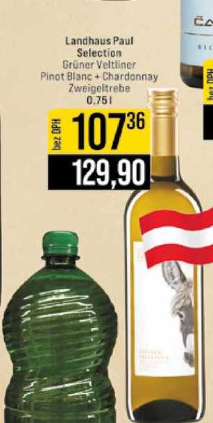 Landhaus Paul Selection Grüner Veltliner Pinot Blanc Chardonnay Zweigeltrebe 0,75l