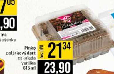 Pinko polárkový dort čokoláda vanilka 615 ml