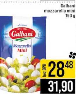 Galbani mozzarella mini 150 g