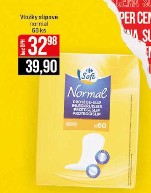 Vložky slipové normal 60 ks