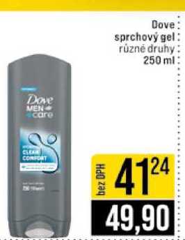 Dove sprchový gel různé druhy 250 ml