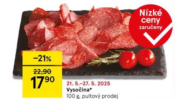 Vysočina, 100 g