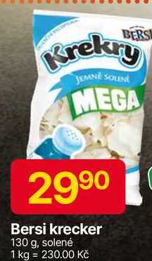 Bersi krecker 130 g, solené 