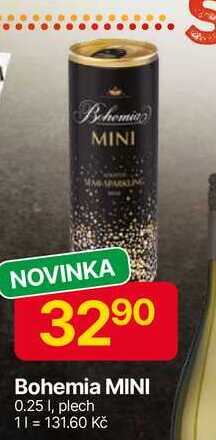 Bohemia MINI 0.25l, plech 