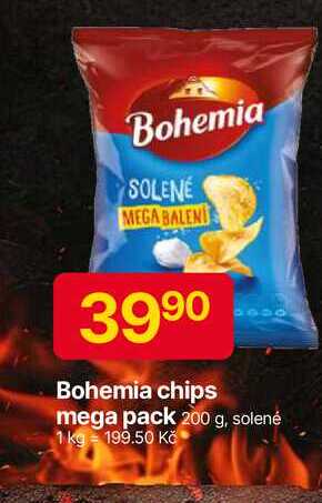 Bohemia Chips 200g, různé druhy