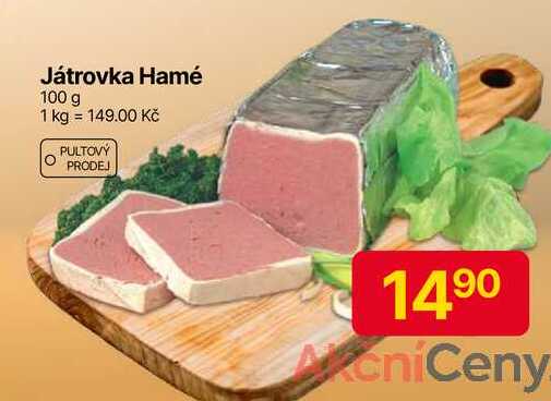 Hamé Játrovka paštika 100g