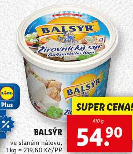 BALSÝR, 410 g