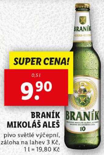BRANÍK MIKOLÁŠ ALEŠ, 0,5 l