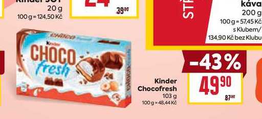 Kinder Chocofresh 103 g