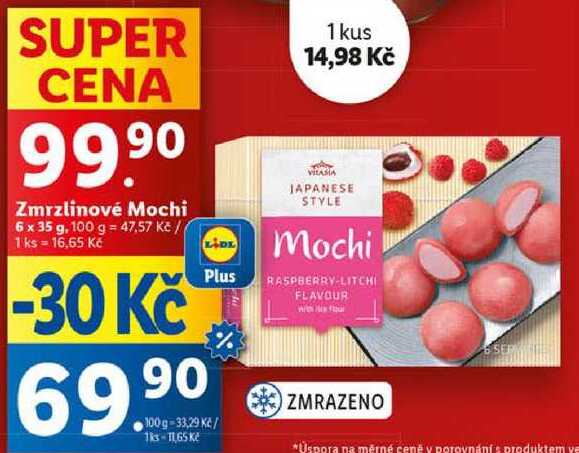 Zmrzlinové Mochi, 6x 35 g