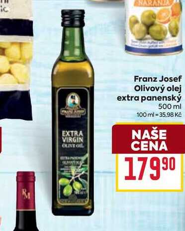 Franz Josef Olivový olej extra panenský 500 ml 