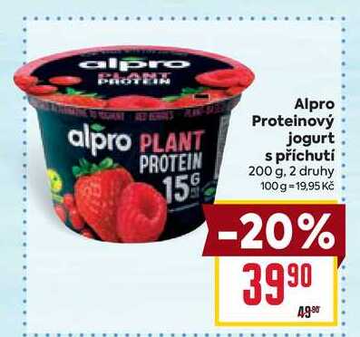 Alpro Proteinový jogurt s příchutí 200 g