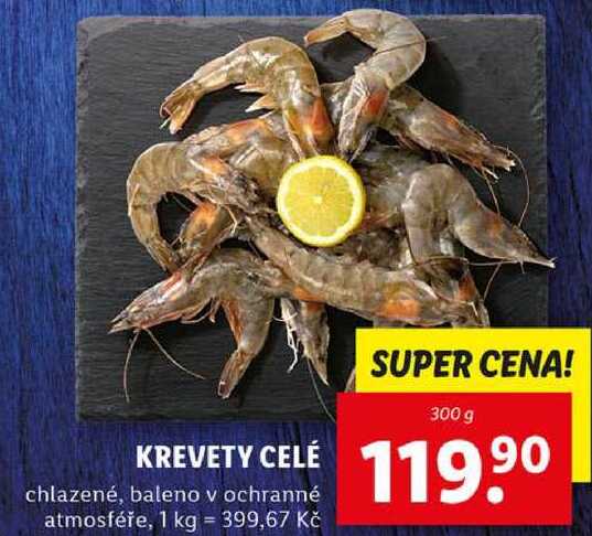 KREVETY CELÉ, 300 g