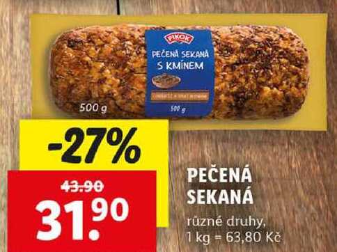 PEČENÁ SEKANÁ, 500 g