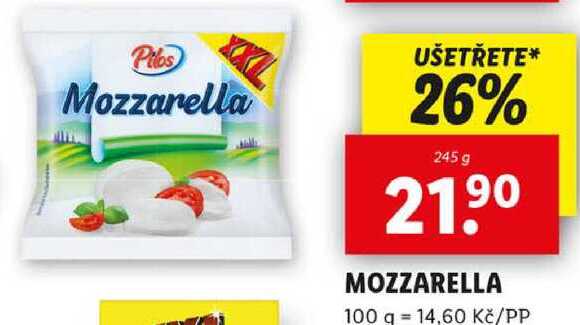 MOZZARELLA, 245 g