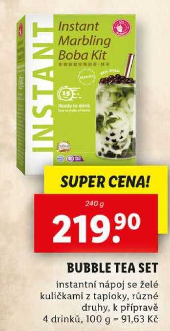 BUBBLE TEA SET, 240 g