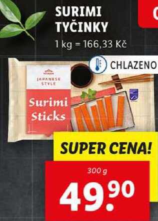 SURIMI TYČINKY, 300 g