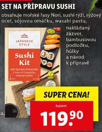 SET NA PŘÍPRAVU SUSHI 