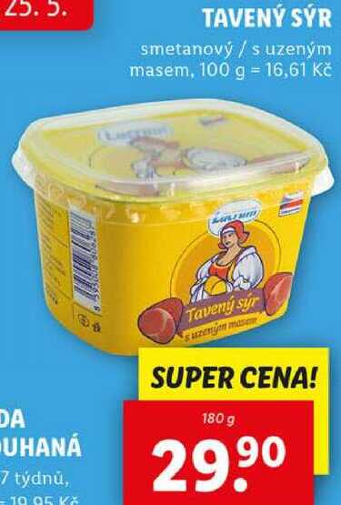TAVENÝ SÝR, 180 g