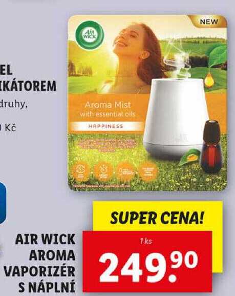 AIR WICK AROMAVAPORIZER S NÁPLNÍ