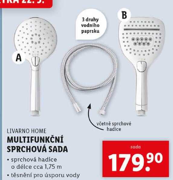 MULTIFUNKČNÍ SPRCHOVÁ SADA 