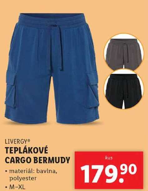 TEPLÁKOVÉ CARGO BERMUDY 