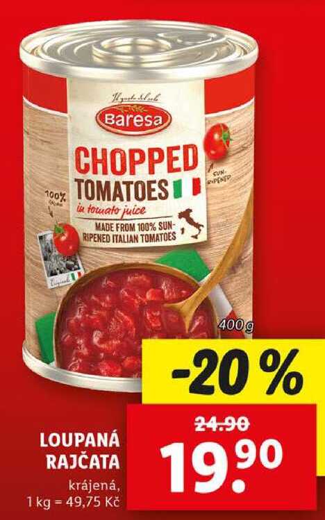 LOUPANÁ RAJČATA, 400 g