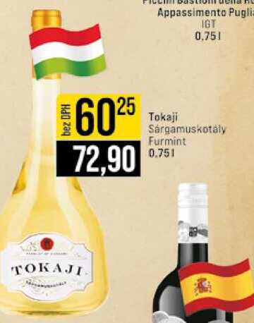 Tokaji Sárgamuskotály Furmint 0.75l